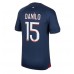 Maillot de foot Paris Saint-Germain Danilo Pereira #15 Domicile vêtements 2023-24 Manches Courtes